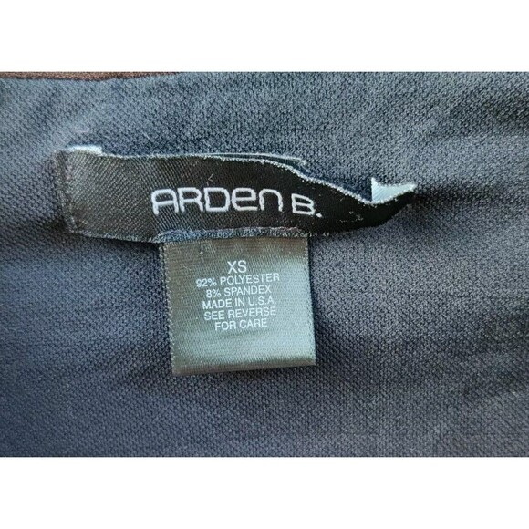 Arden B Womens  Cinched Dress Brown Size XS Ruched Pencil Straight Midi Cocktail - Picture 6 of 9